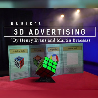 Rubik's Cube 3D Advertising